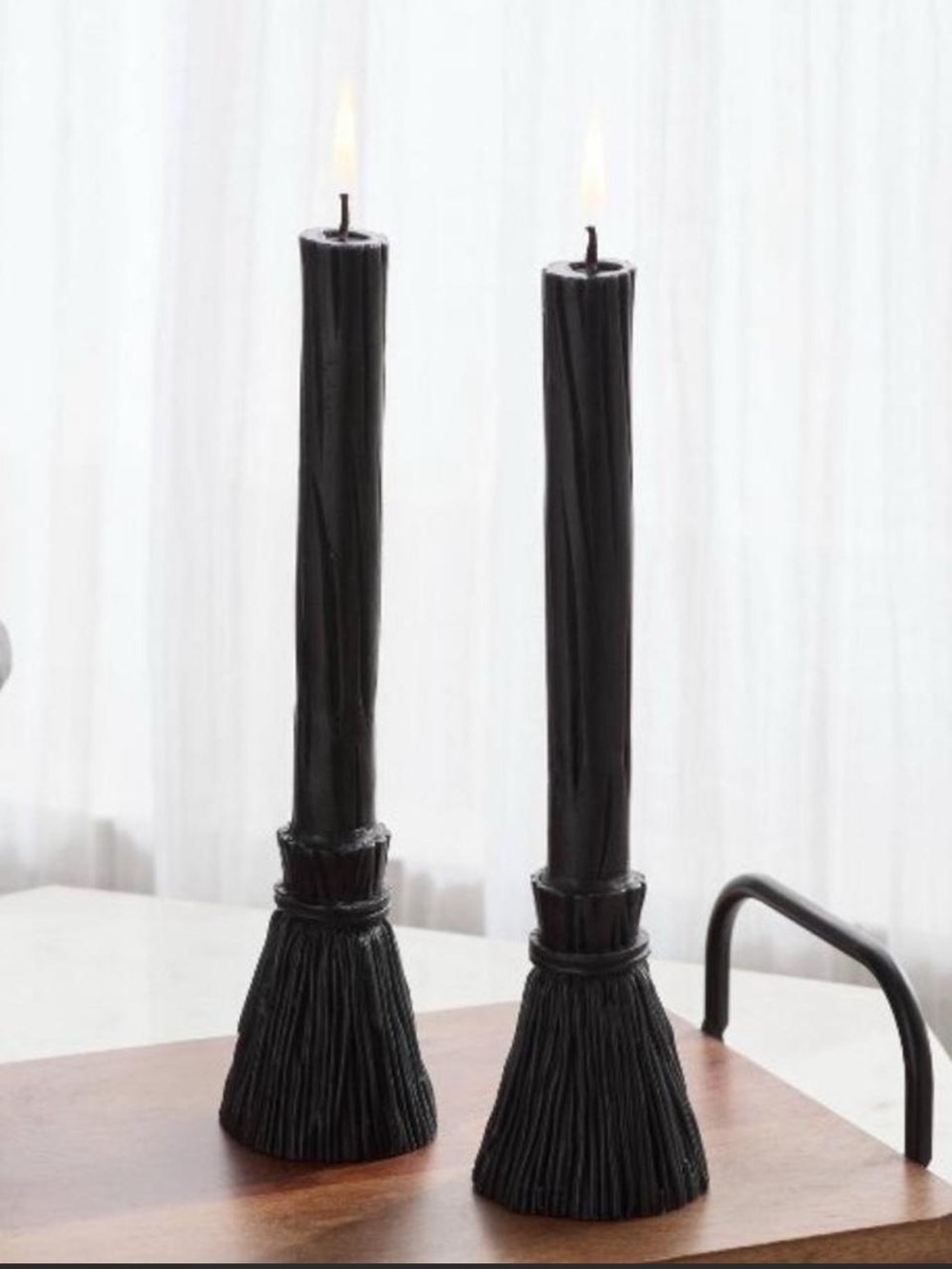 Broomstick Taper Candles 🕯️